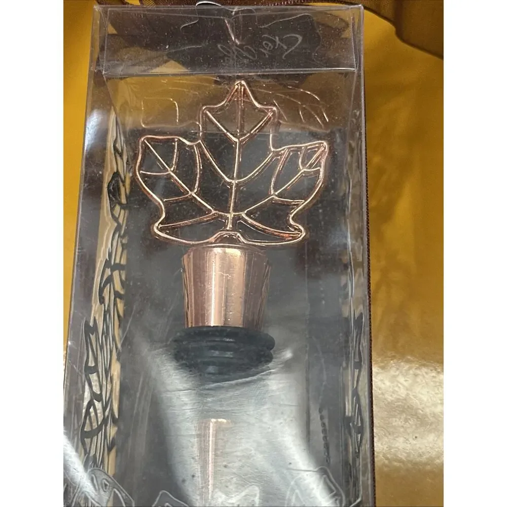 Kate Aspen Fall In Love Acorn Bottle Stopper‎ - New in Box